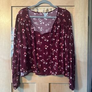 Arizona Jean co flower shirt